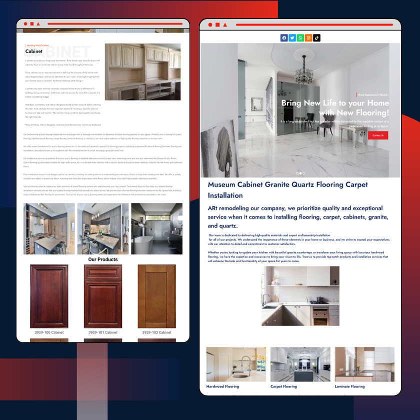 Techniglob Portfolio | Web & Mobile App Development Showcase